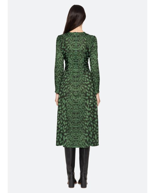 Sea Green Claude L/s Dress
