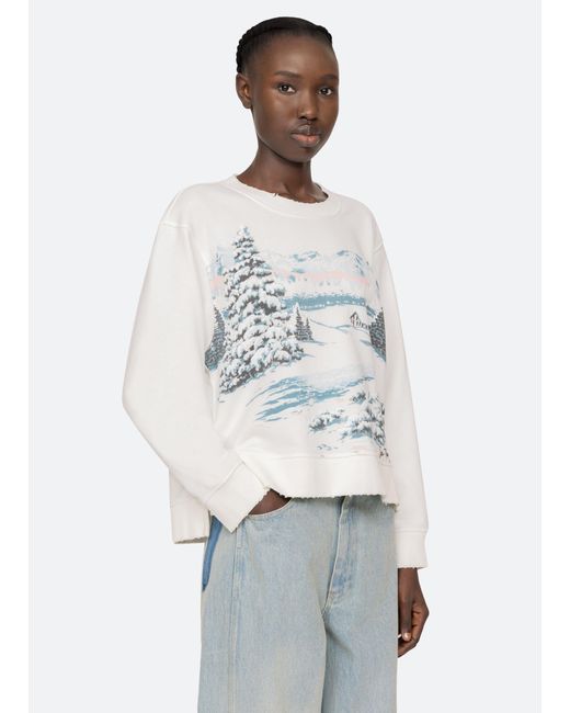 Sea Blue Lenore Sweatshirt