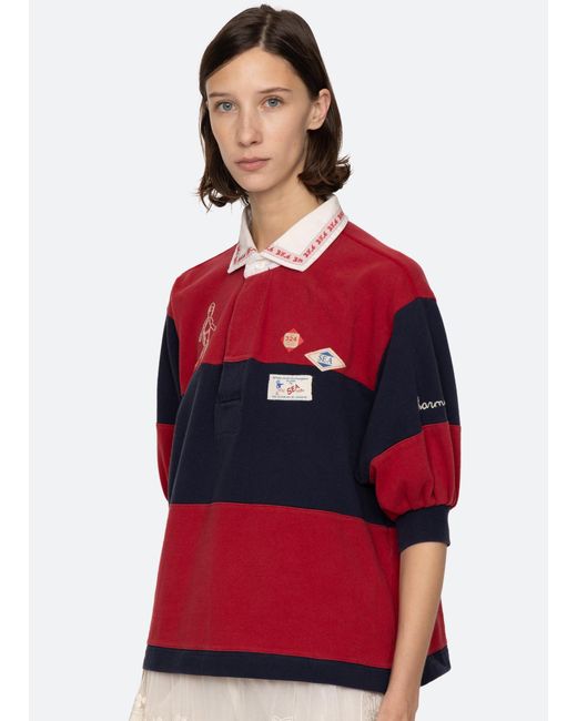 Sea Red Carolyn Shirt