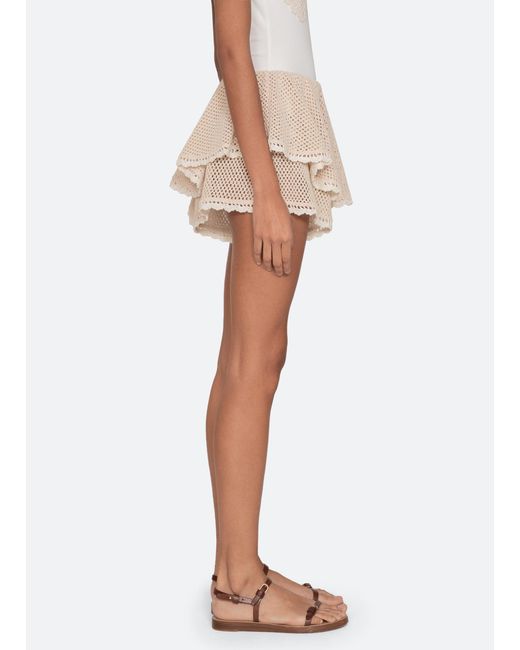 Sea White Madelyn Skort