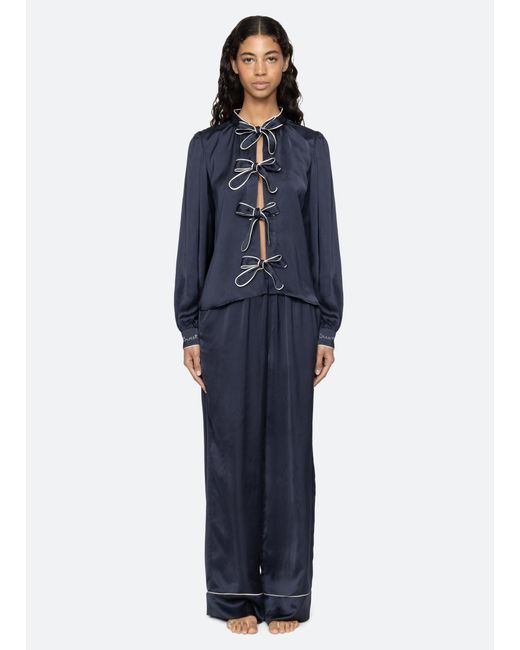 Sea Blue Marceline Pj Set