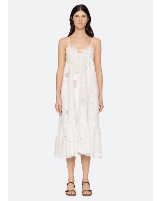 Sea White Iyla Dress