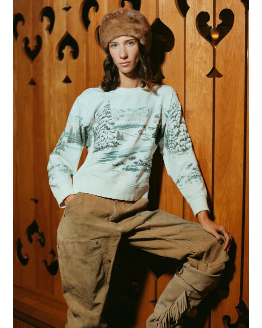 Sea Blue Lenore Sweatshirt