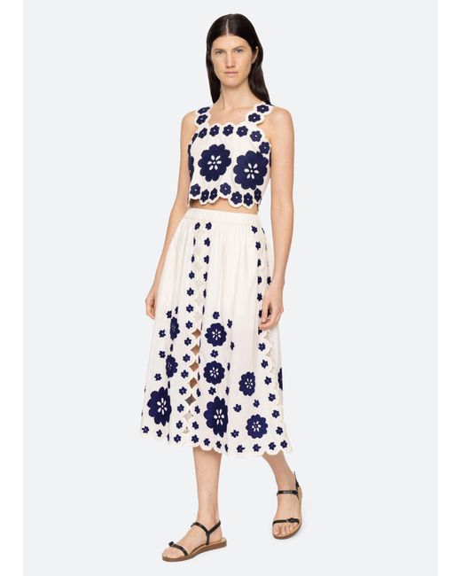 Sea Blue Catrine Skirt