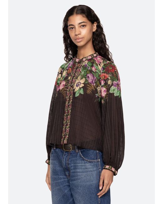 Sea Blue Viktoria Top