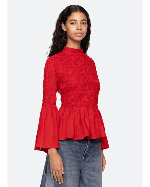 Sea Red Imogen L/s Top
