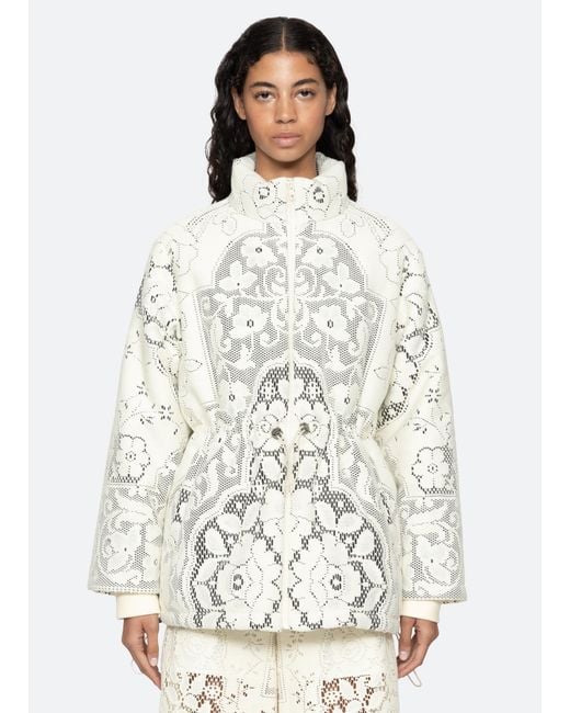 Sea White Arianna Jacket