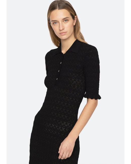 Sea Black Rue Dress