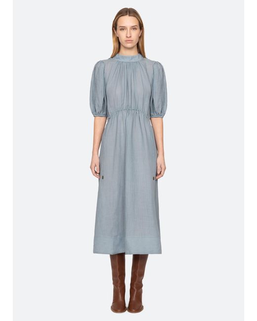 Sea Blue Anise S/s Dress