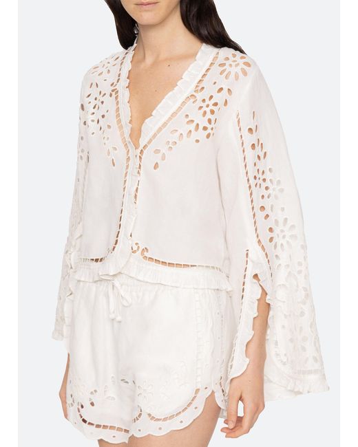 Sea Red Lula Blouse