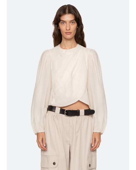 Sea Natural Solene L/s Top