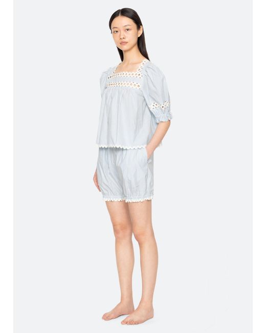 Sea White Sascha Pj Set