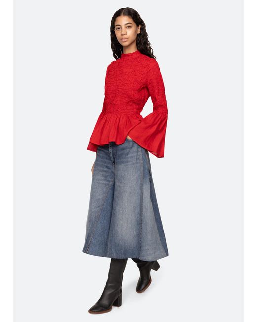 Sea Red Imogen L/s Top