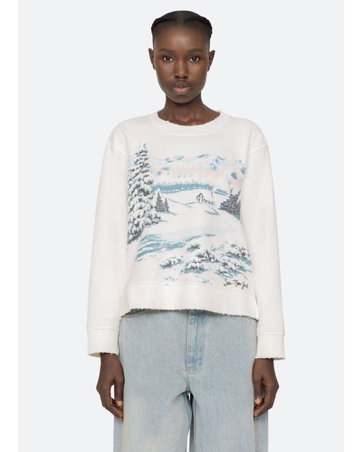 Sea Blue Lenore Sweatshirt