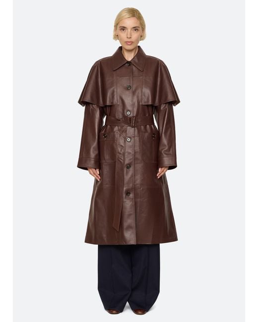 Sea Brown Caitlin Coat