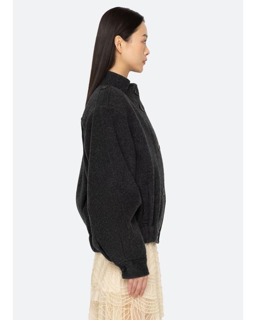 Sea Black Lona Jacket