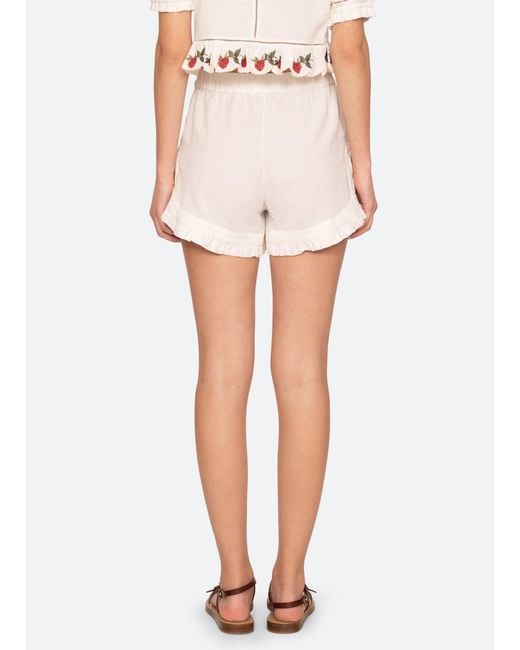 Sea White Bindi Shorts