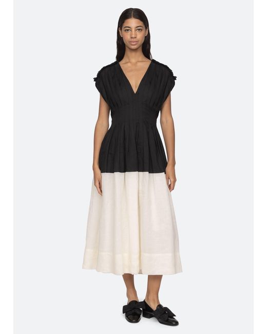 Sea White Nicola Dress