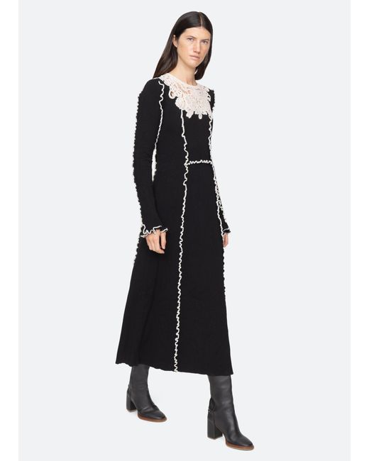 Sea Black Vania Dress