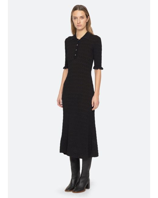 Sea Black Rue Dress