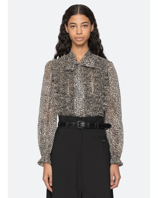 Sea Gray Charlize L/s Top
