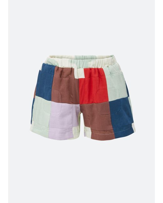 Sea Red Cari Kids Shorts
