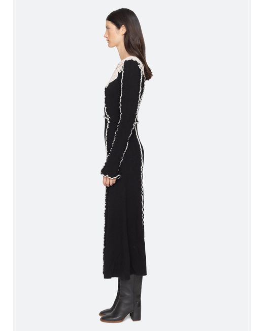 Sea Black Vania Dress