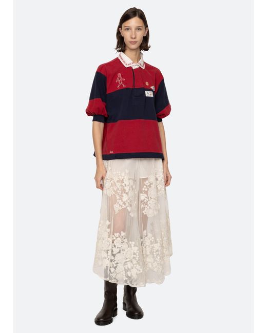 Sea Red Carolyn Shirt