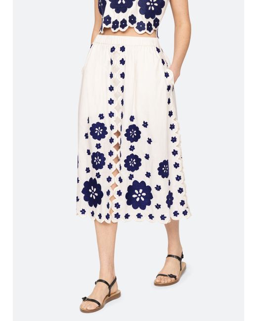 Sea Blue Catrine Skirt