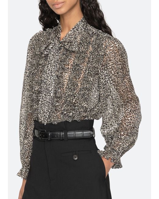 Sea Gray Charlize L/s Top