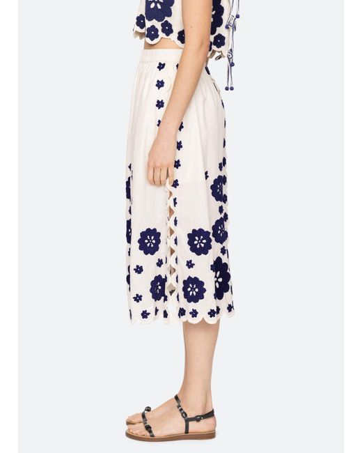 Sea Blue Catrine Skirt