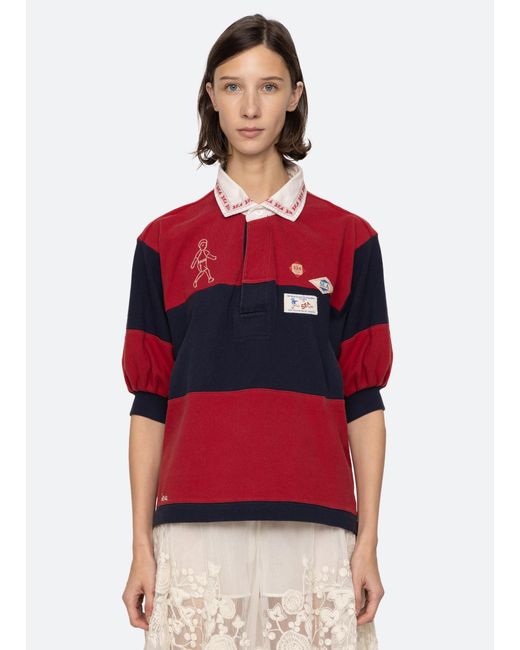 Sea Red Carolyn Shirt