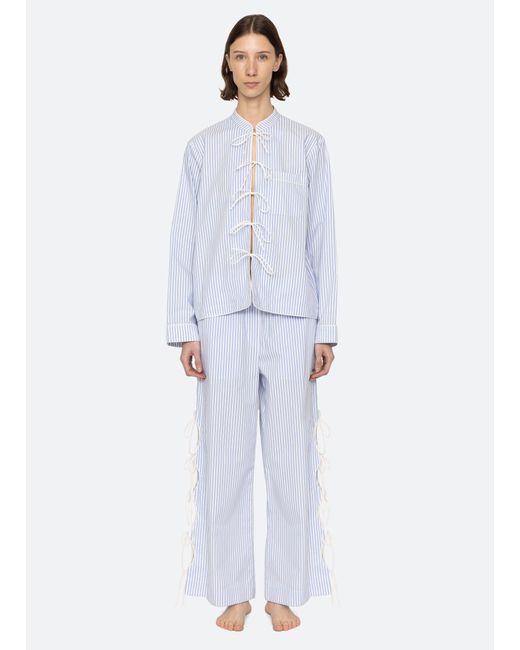 Sea Blue Emery Pj Set