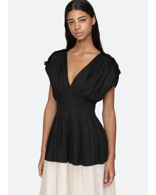 Sea White Nicola Dress