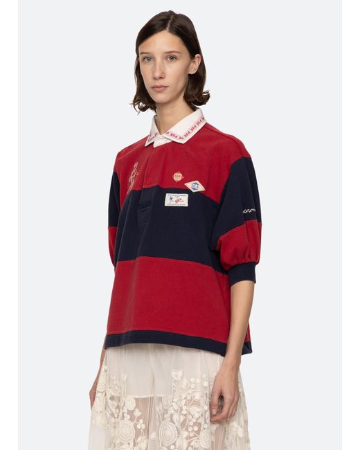 Sea Red Carolyn Shirt