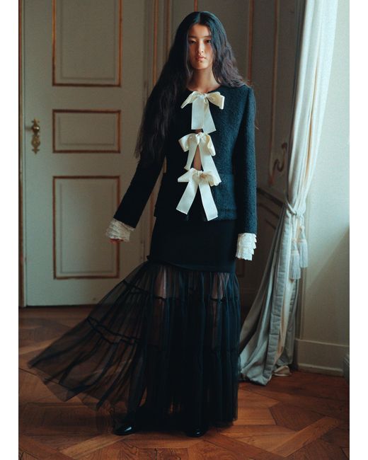 Sea Black Seraphine Skirt