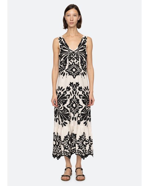 Sea White Liliana Dress