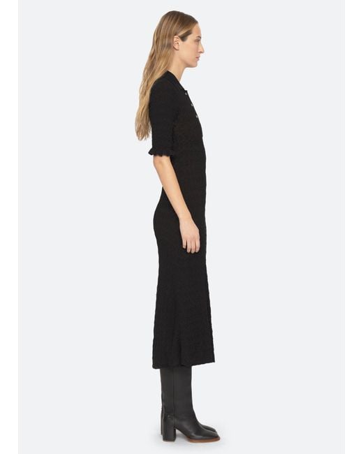 Sea Black Rue Dress