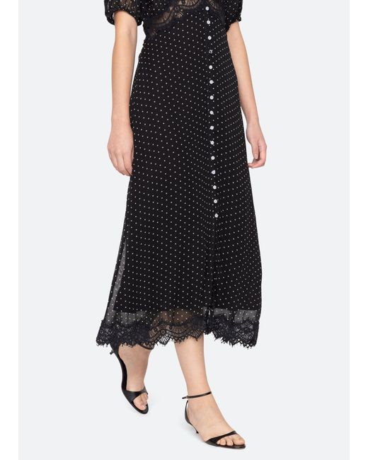 Sea Black Melody Dress