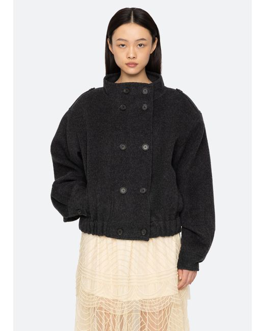 Sea Black Lona Jacket