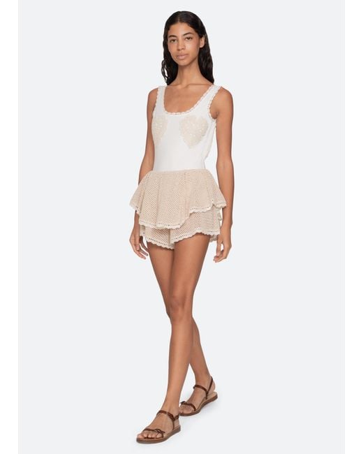 Sea White Madelyn Skort