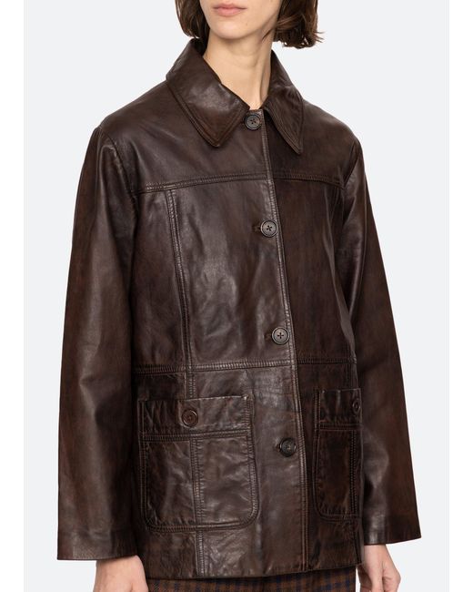 Sea Brown Lenoir Jacket