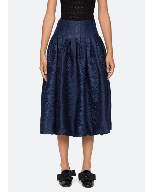 Sea Blue Fayetta Skirt