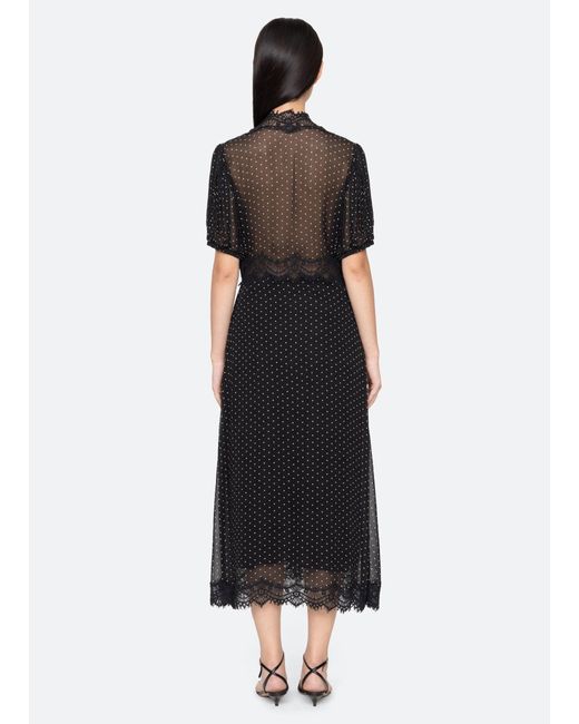 Sea Black Melody Dress