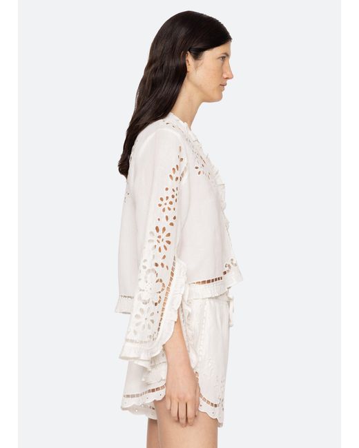 Sea Red Lula Blouse