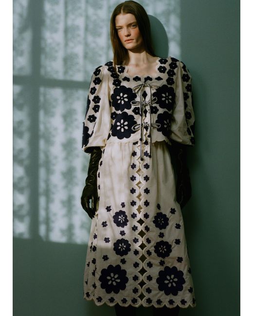 Sea Blue Catrine Skirt