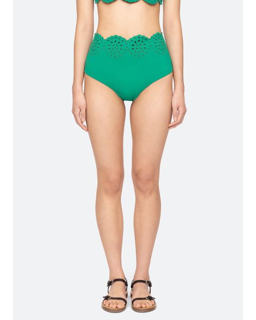 Sea Green Mae Bikini Bottom