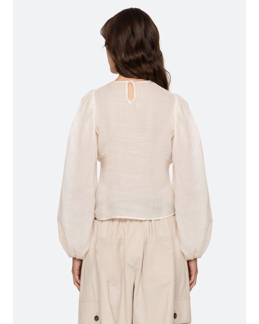 Sea Natural Solene L/s Top