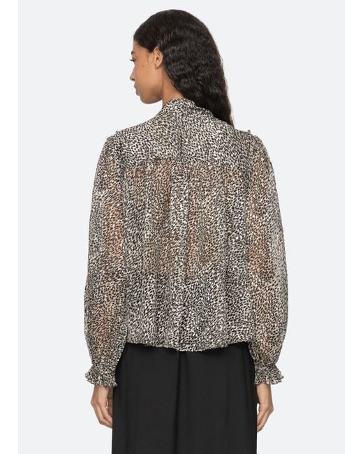 Sea Gray Charlize L/s Top