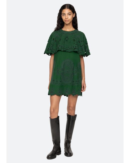 Sea Green Ceci Mini Dress